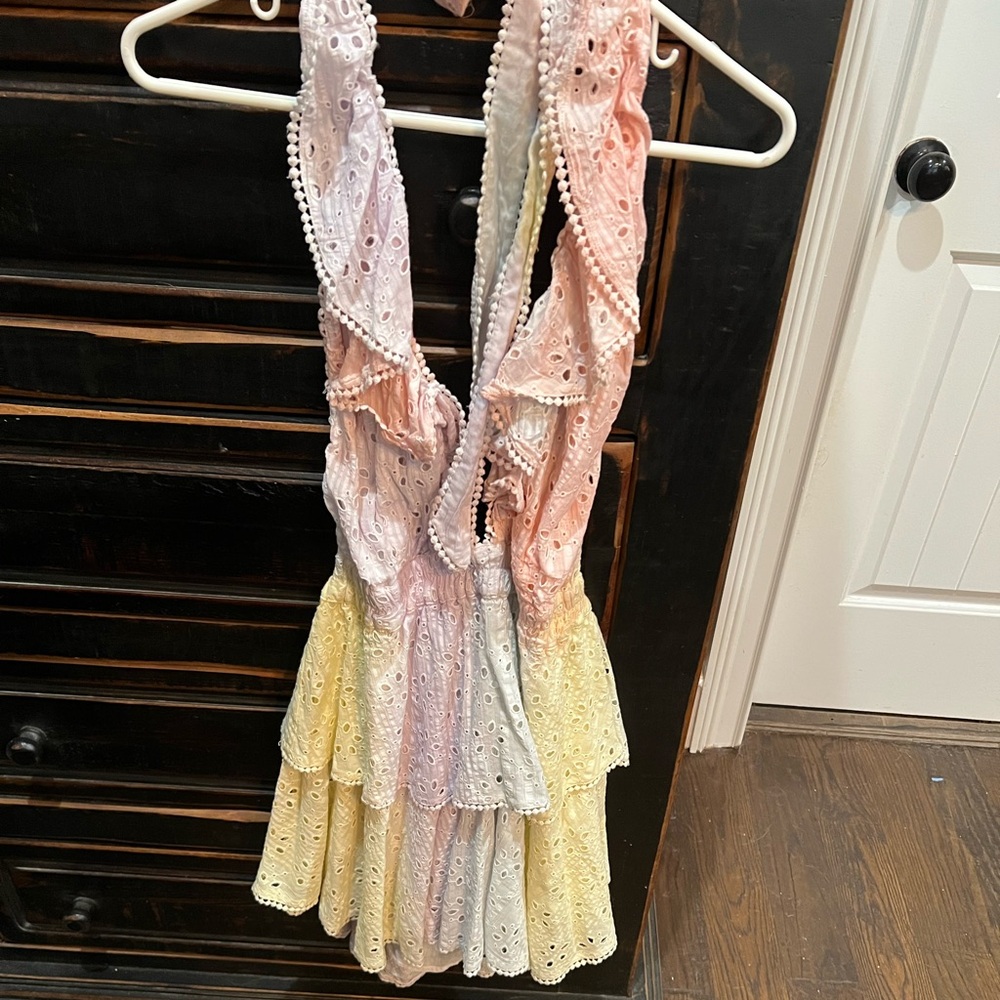Love shack fancy Carlisle tie-dye dress - Picture 4 of 7